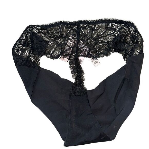 Victoria’s Secret Pink 2021 Sz L NWT lace string thong panties - Picture 2 of 6